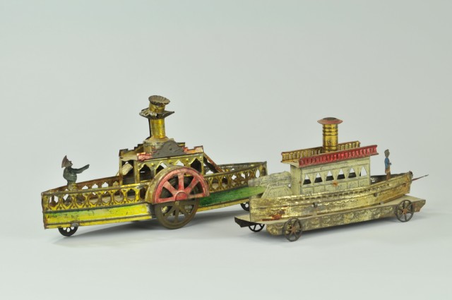 PADDLEWHEELER AND SHIP PULL TOYS 1793a6