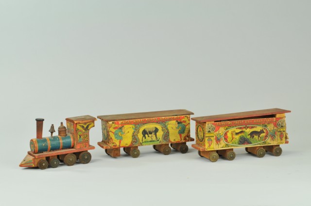 BARNUMS GREAT RAILROAD CIRCUS TRAIN