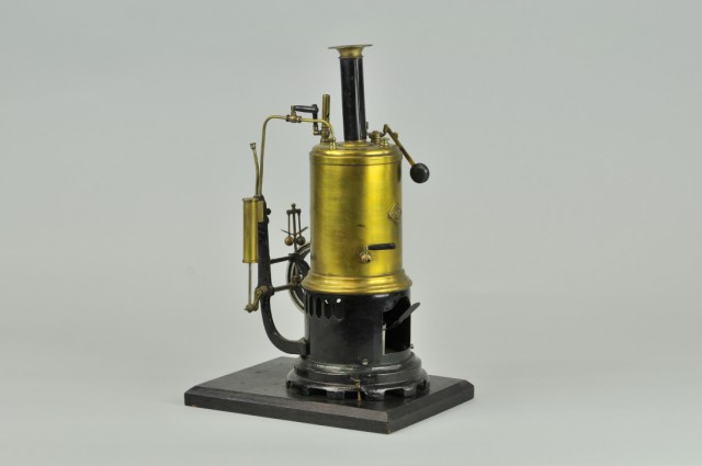 CARETTE VERTICAL STEAM ENGINE Large