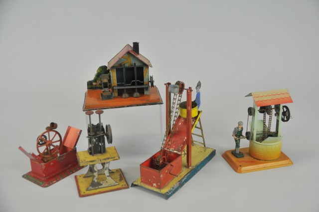 a GROUPING OF STEAM TOY ACCESSORIES 179419