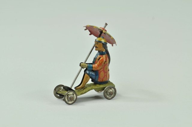 CHINAMAN WITH PARASOL PENNY TOY
