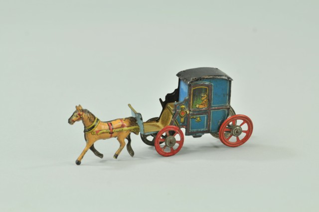 CARRIAGE PENNY TOY Meier elaborate carriage