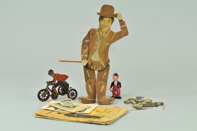 GROUPING OF VARIED CHARLIE CHAPLIN ITEMS