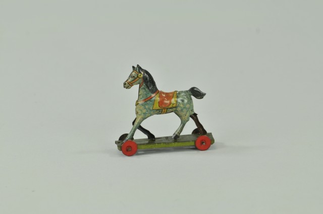 HORSE ON WHEELS PENNY TOY Germany