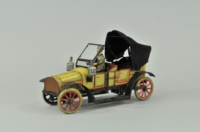 CARETTE DOUBLE PHAETON c. 1906 lithographed