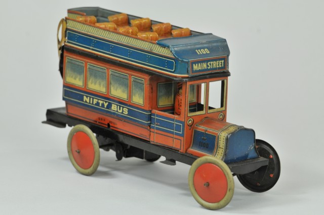 NIFTY BUS Germany c 1930 lithographed 179503