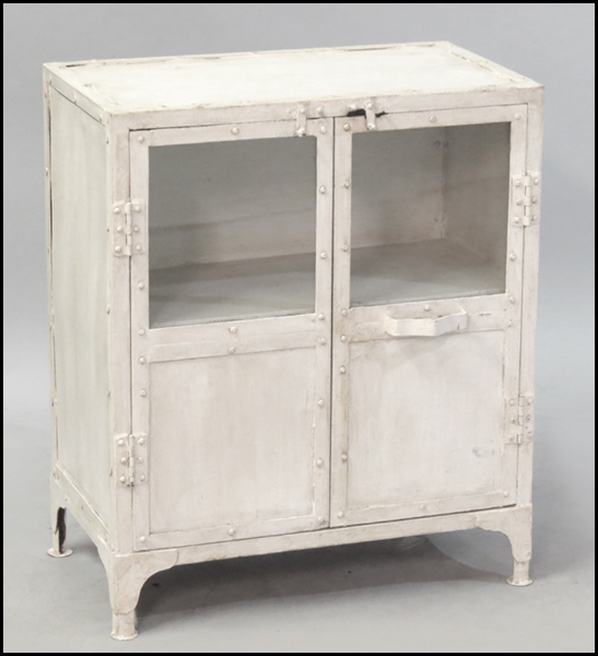 PAINTED METAL CABINET H 31  17961f