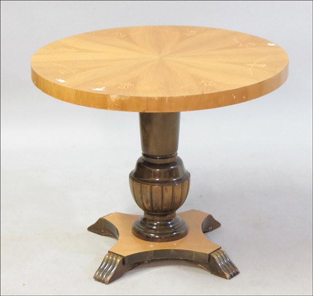 CONTINENTAL INLAID OCCASIONAL TABLE  179617
