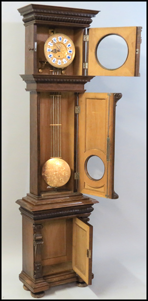 LENZ KIRCH WALNUT TALL CASE CLOCK  179658