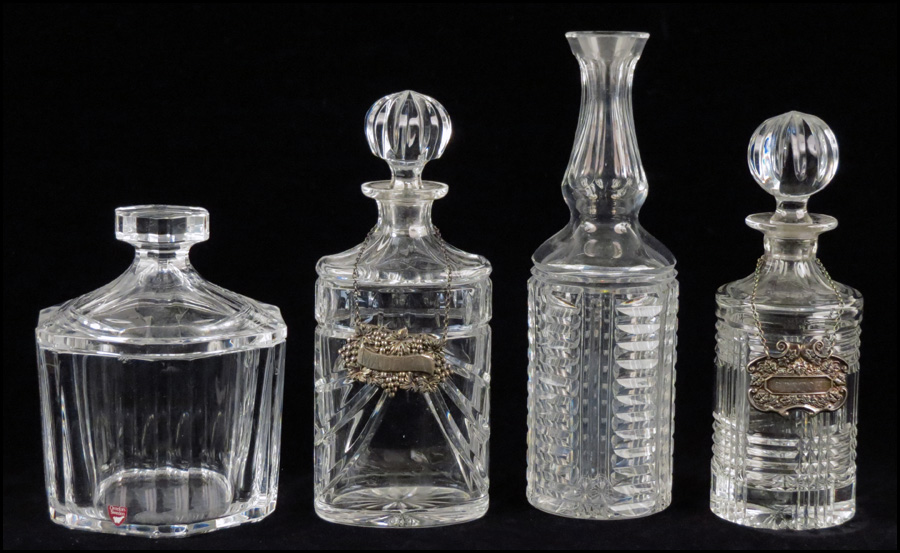 TWO WATERFORD CRYSTAL DECANTERS  179722