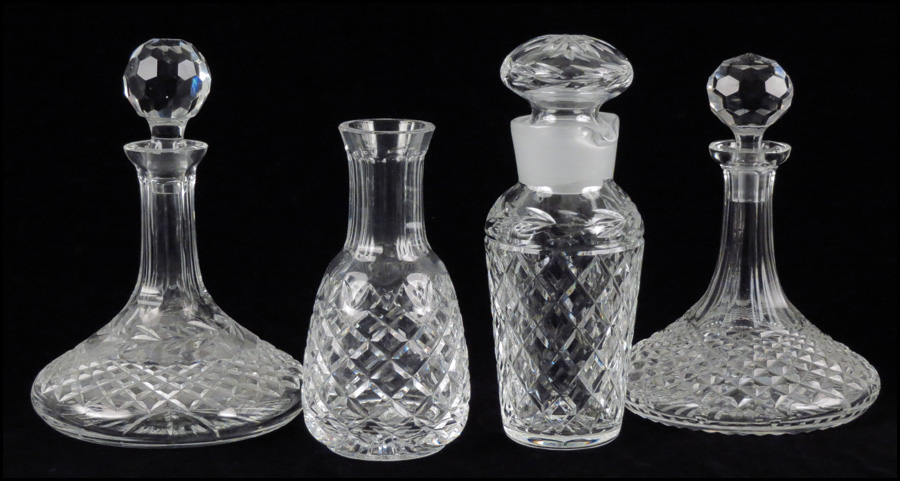 TWO WATERFORD CRYSTAL SHIP S DECANTERS  179727
