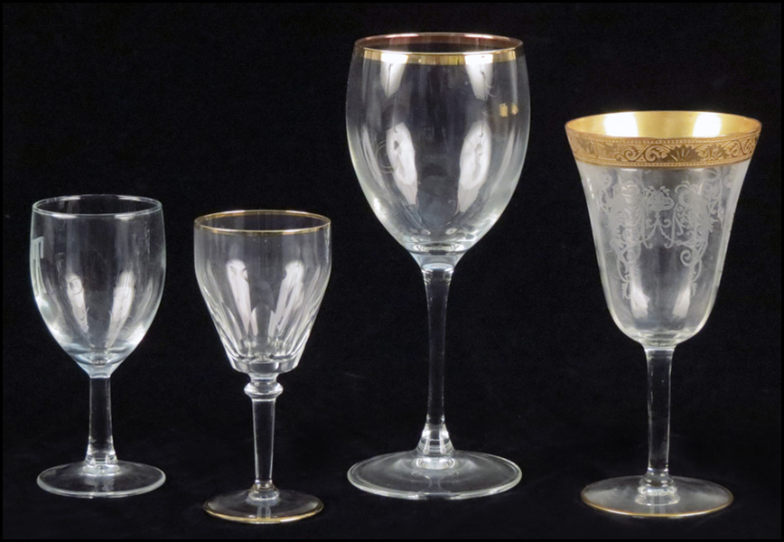 COLLECTION OF CRYSTAL AND GILT 1797b6