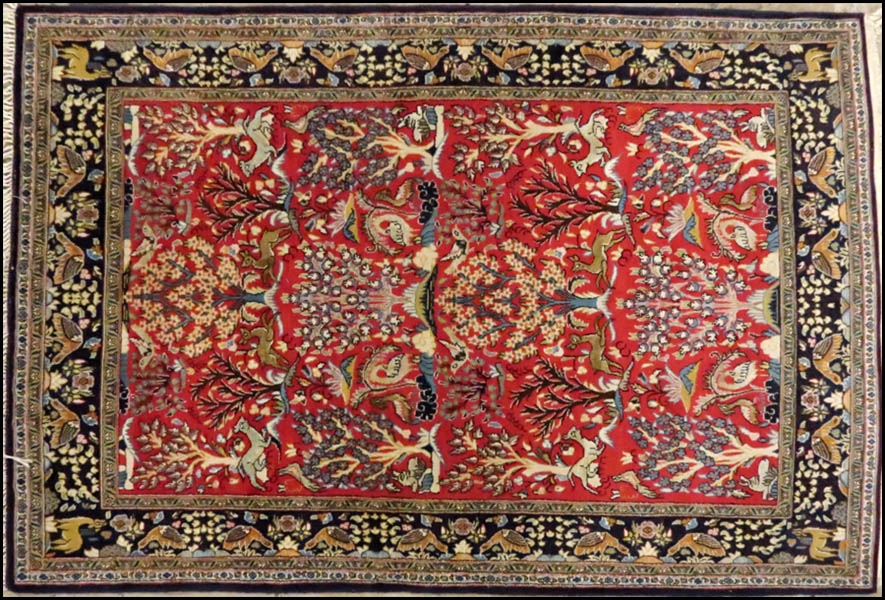 PERSIAN TREE OF LIFE RUG 6 9  1797fe