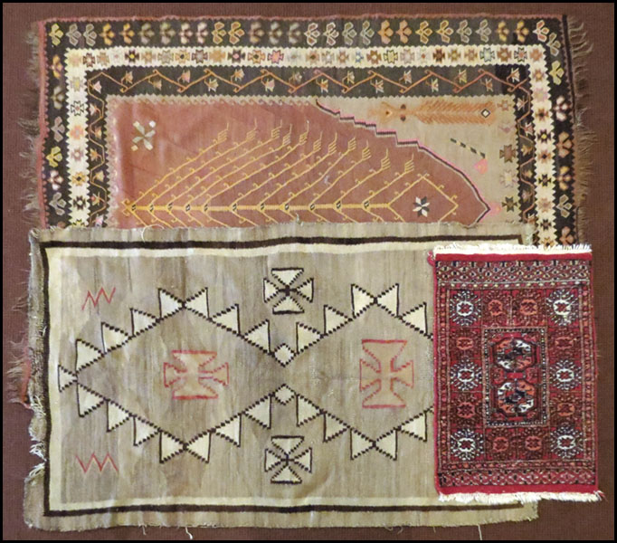 KILIM RUG Together with a flat 17980b