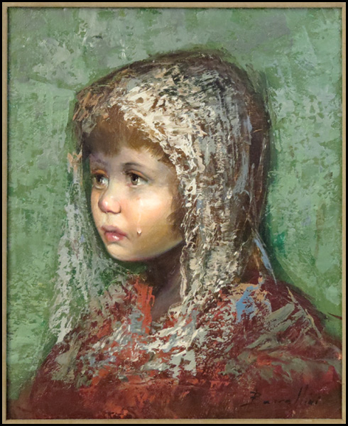 BARCELLLINI (SPANISH 20TH CENTURY) GIRL