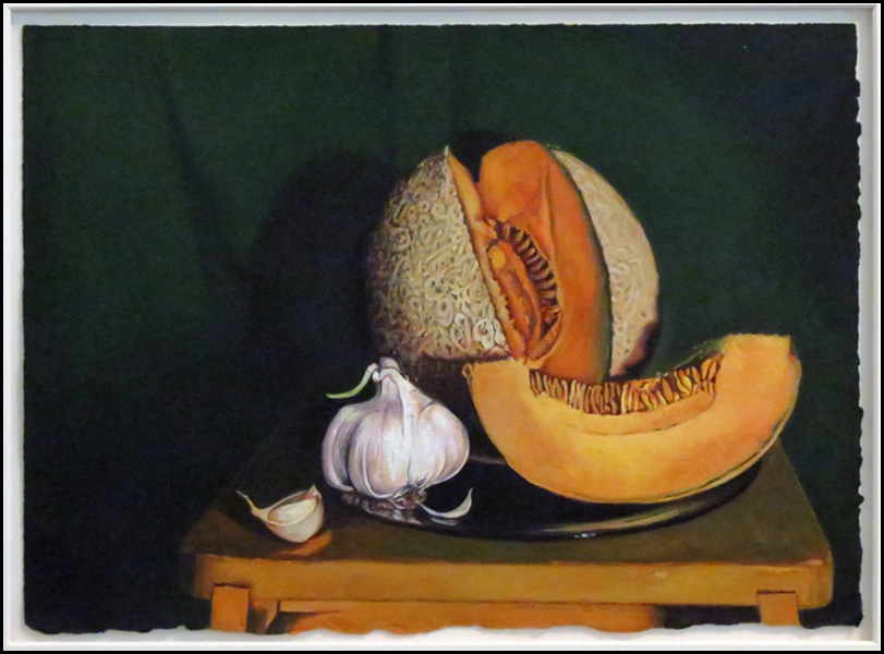 ANNIE MESTHER CONTEMPORARY CANTALOUPE 17988b