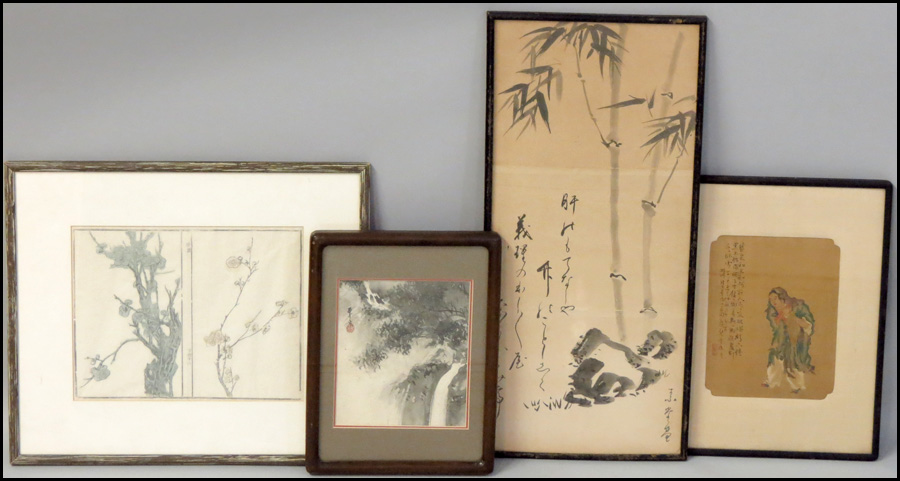 GROUP OF FOUR JAPANESE CHINESE 1798a1