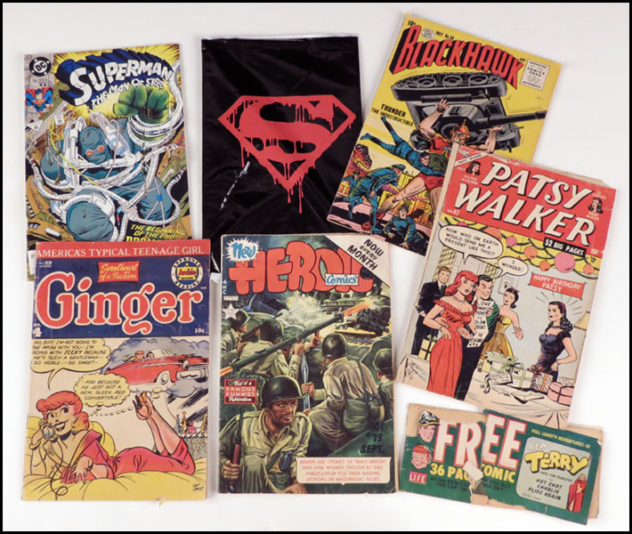 GROUP OF COMIC BOOKS. Comprising