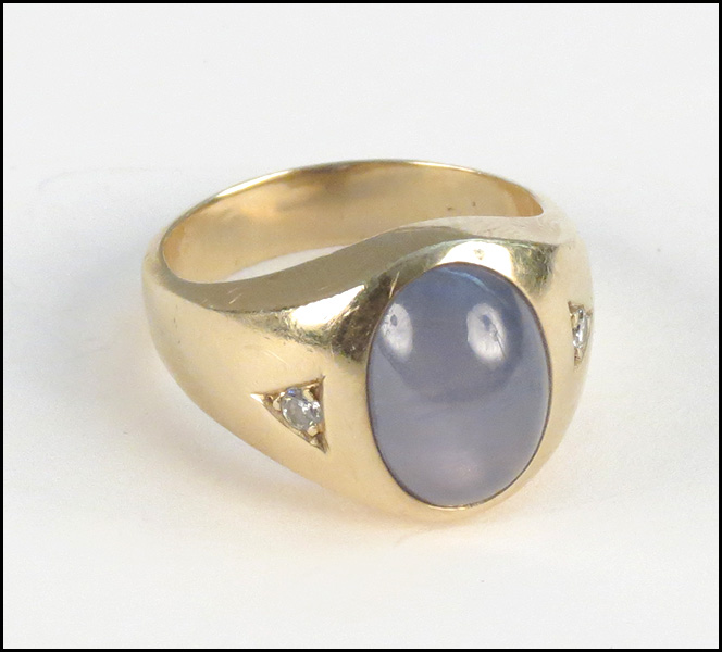 STAR SAPPHIRE DIAMOND AND 14 KARAT 179938