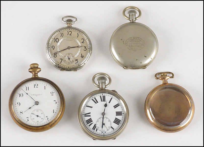 HOWARD POCKET WATCH. Together with