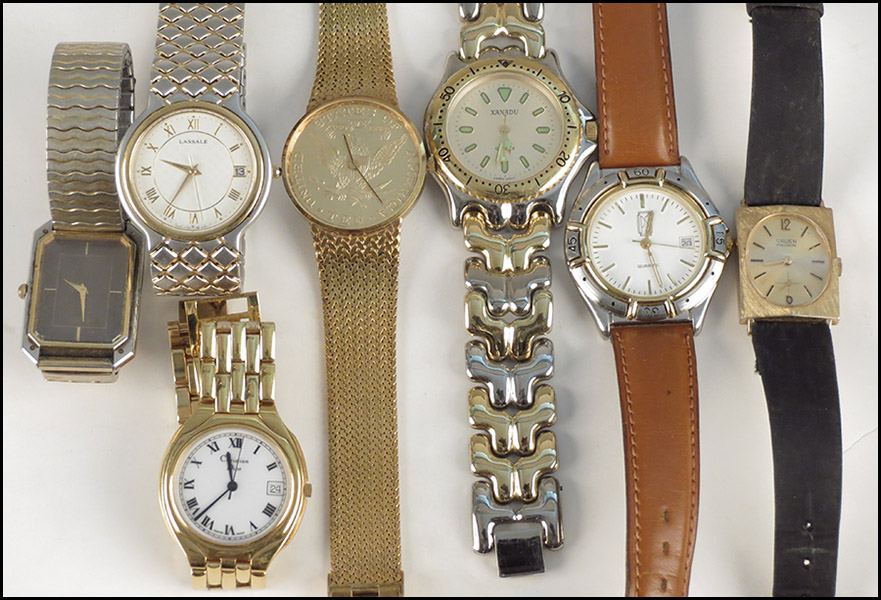 GROUP OF WATCHES. Including Gruen