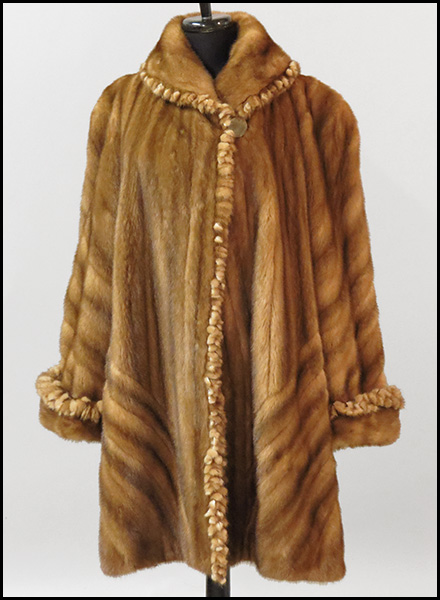 GOLDEN WHISKEY MINK 3 4 LENGTH 1799d3