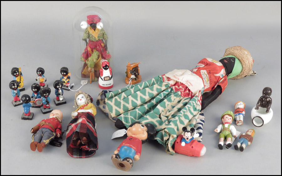 COLLECTION OF SOUVENIR DOLLS AND