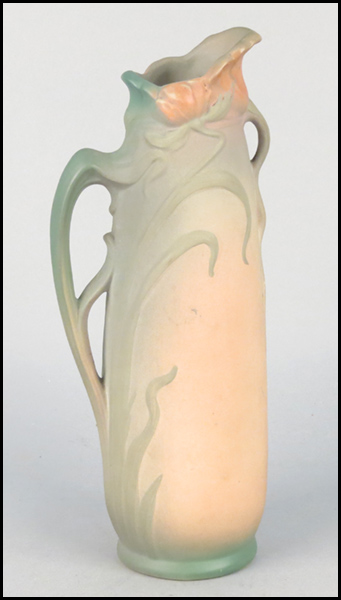 WELLER ART NOUVEAU EWER. Imprinted on