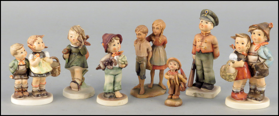 FIVE HUMMEL FIGURES Together with 179aa1