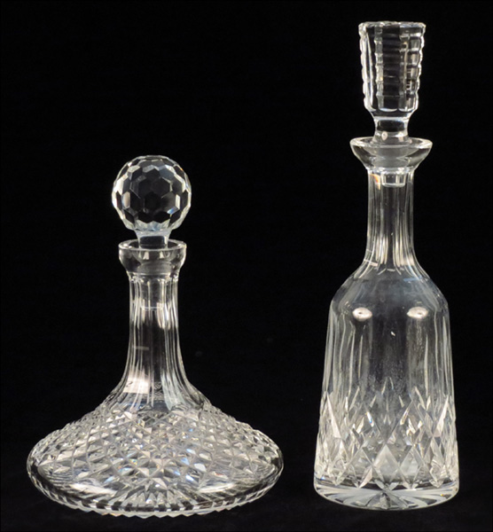WATERFORD CRYSTAL SHIP'S DECANTER.