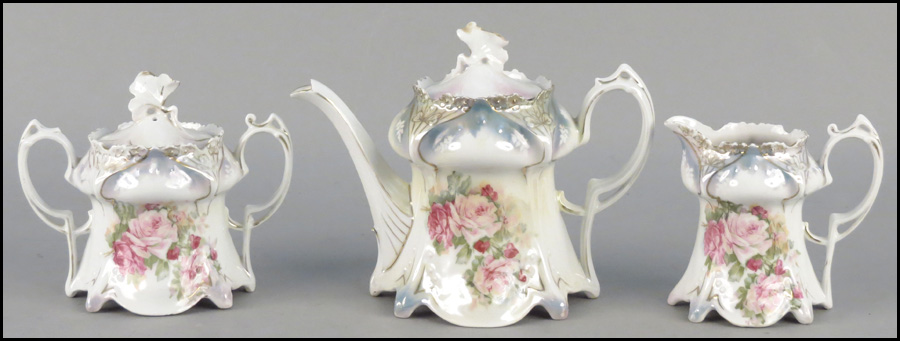 R S PRUSSIA PORCELAIN TEA SERVICE  179af2