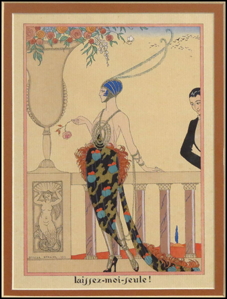 GEORGE BARBIER (1882-1932) LAISSEZ-MOI-FEULE!.