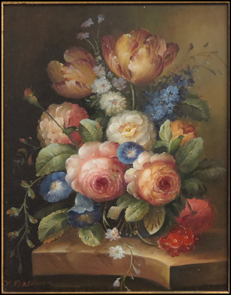 ARTIST UNKNOWN 20TH CENTURY FLORAL 179b98