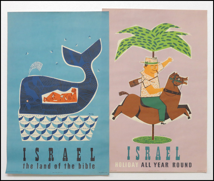 JEAN DAVID (1908 - 1993) TWO ISREAL