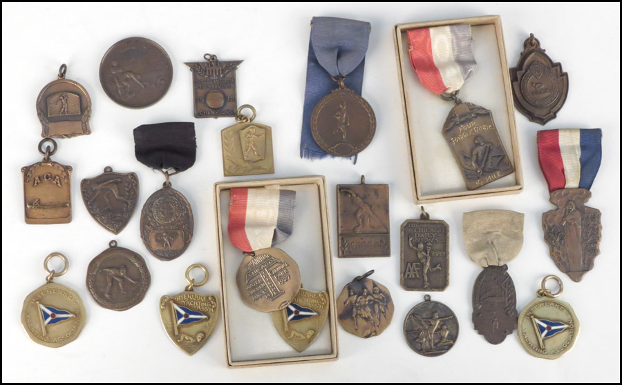 GROUP OF SPORTING MEDALS Yachting 179bfe