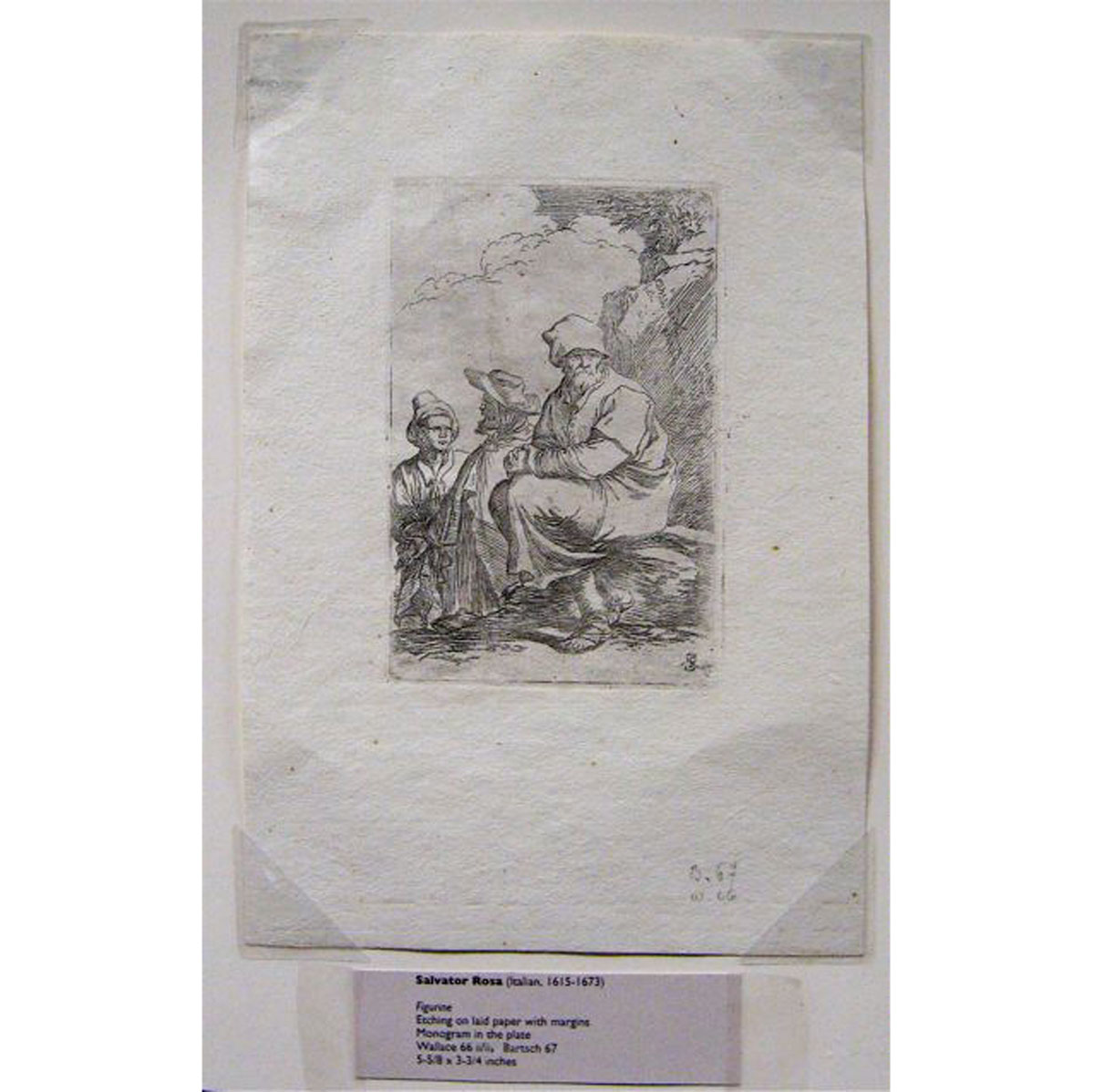 SALVATOR ROSA ITALIAN 1615 1673  179c23