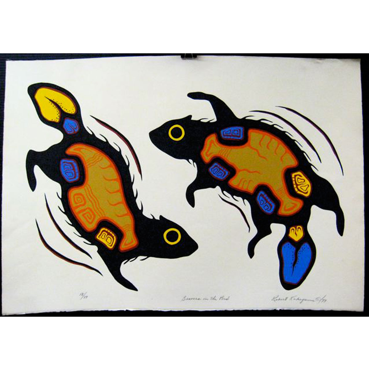 ROBERT KAKEGAMIC (NATIVE CANADIAN 1944-)