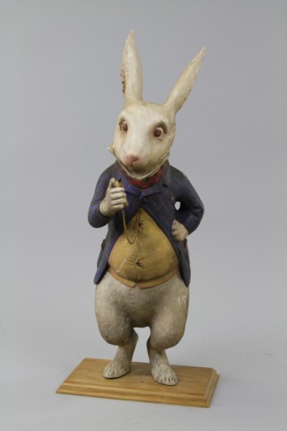 RABBIT IN SUIT STORE DISPLAY Full