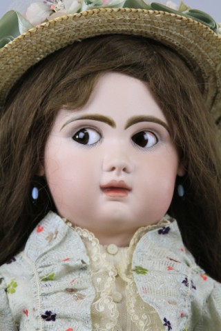 RARE JUMEAU BEBE WITH MOVABLE EYES 179d22