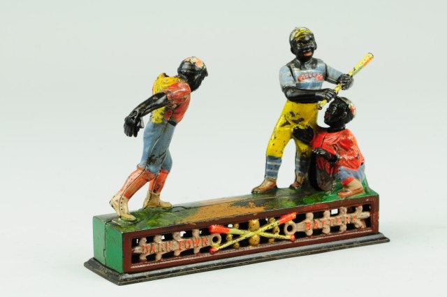 DARKTOWN BATTERY MECHANICAL BANK 179d7d