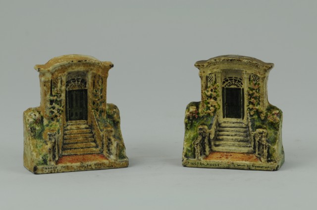 PAIR OF ''PINGREE HOUSE'' BOOKENDS