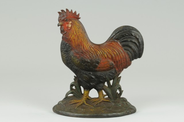 B&H ROOSTER DOORSTOP Bradley &