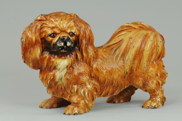 PEKINGESE DOORSTOP Large Hubley 179e40