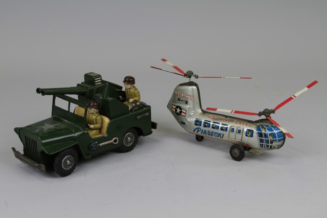 MILITARY TOY LOT Japan both done in