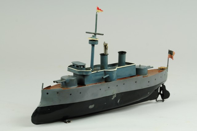 BING ARMORED CRUISER C 1910 clockwork 179f46