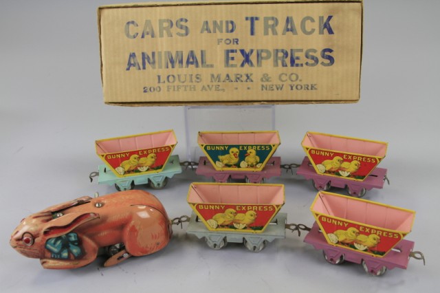 BOXED ANIMAL EXPRESS WITH BUNNY