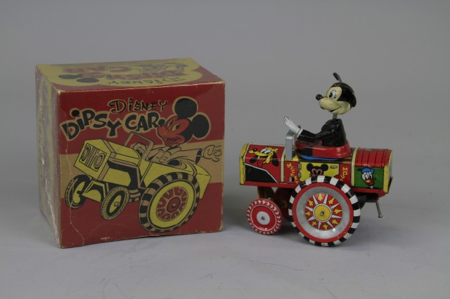 MICKEY MOUSE DIPSY CAR Linemar 179fc2