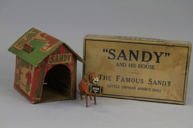 ORPHAN ANNIES DOG SANDY AND HIS HOUSE