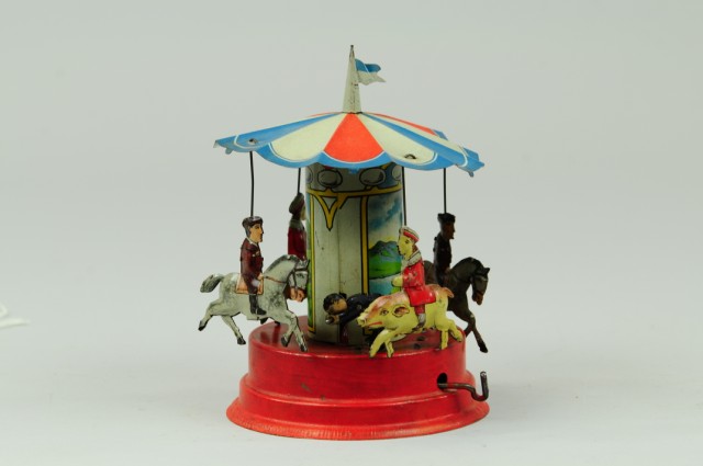 CAROUSEL Gunthermann Germany lithographed 17a09f