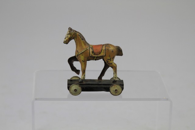 HORSE PENNY TOY Germany lithographed